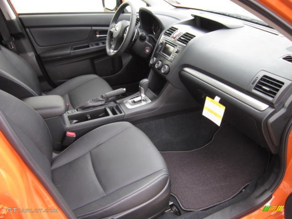 Black Interior 2013 Subaru XV Crosstrek 2.0 Limited Photo #72462009