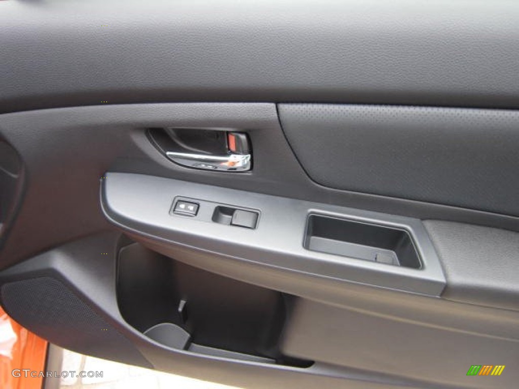 2013 Subaru XV Crosstrek 2.0 Limited Black Door Panel Photo #72462021