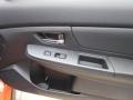 Black 2013 Subaru XV Crosstrek 2.0 Limited Door Panel