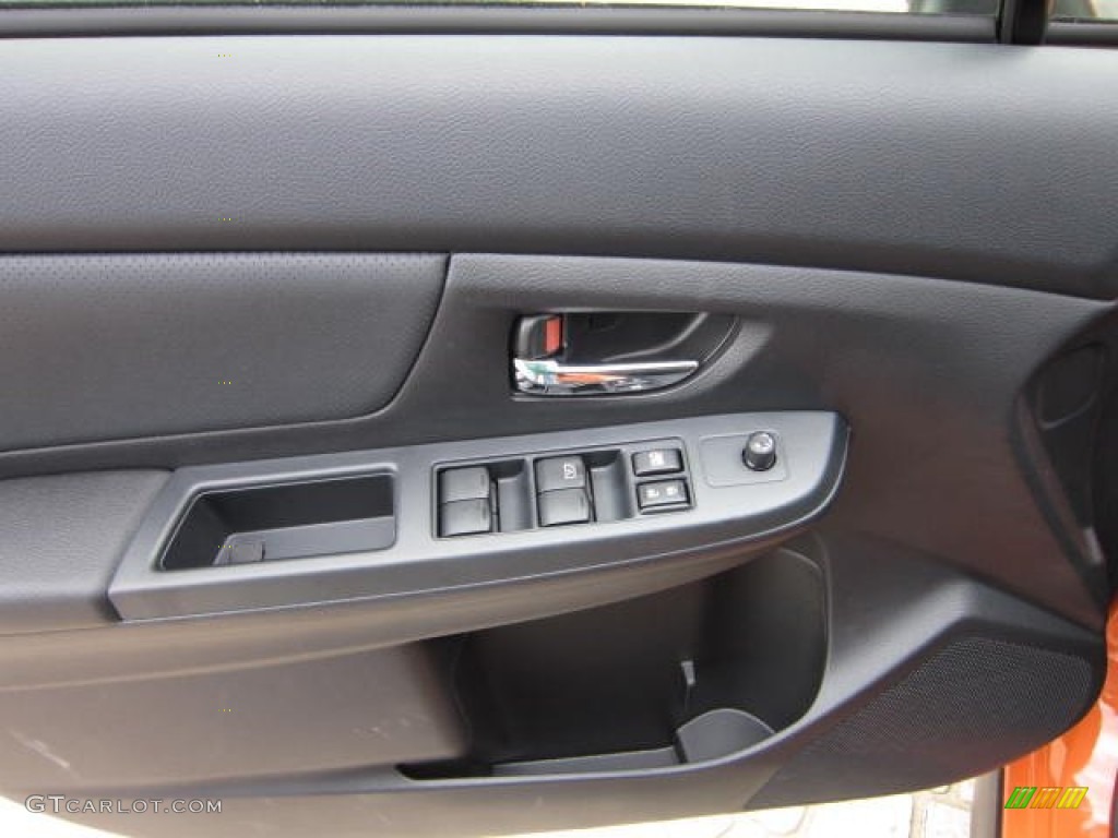 2013 Subaru XV Crosstrek 2.0 Limited Black Door Panel Photo #72462093