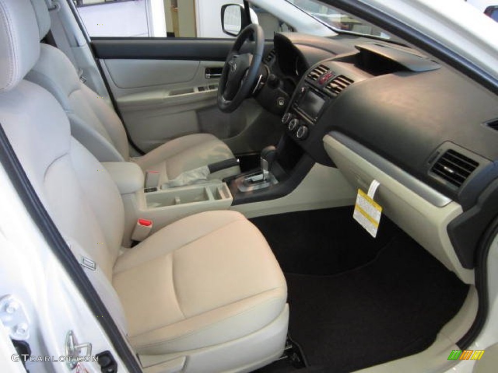 Ivory Interior 2013 Subaru XV Crosstrek 2.0 Limited Photo #72462223