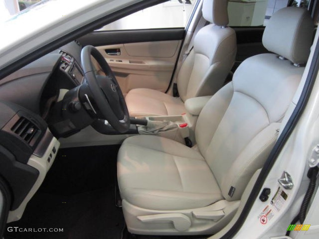 Ivory Interior 2013 Subaru XV Crosstrek 2.0 Limited Photo #72462280