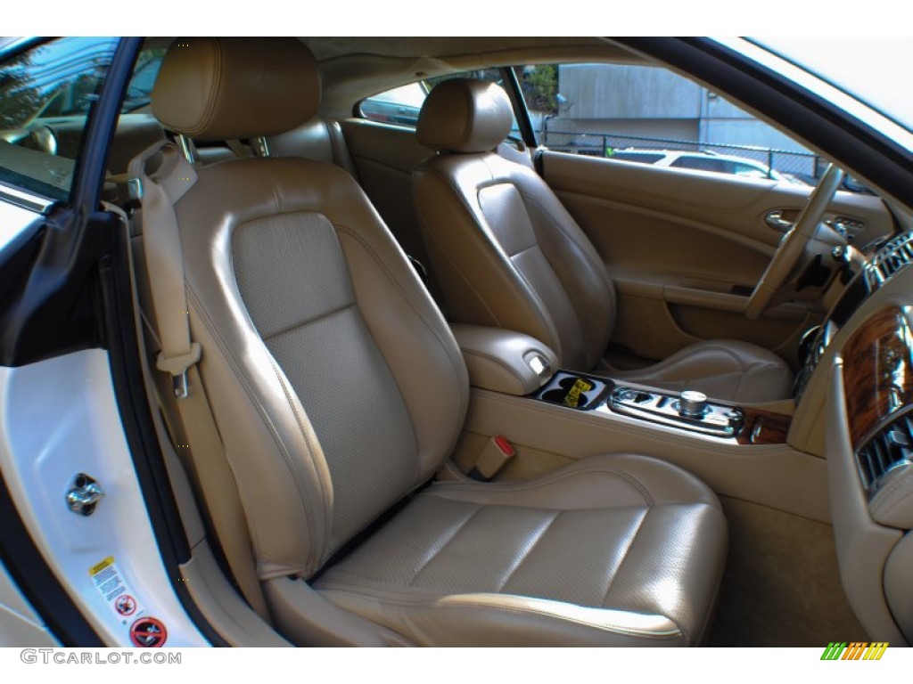 Caramel Interior 2010 Jaguar XK XKR Coupe Photo #72462925