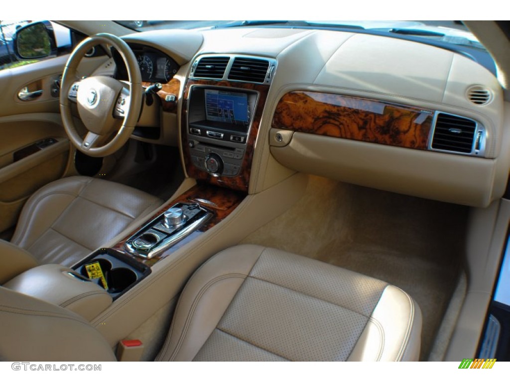 2010 Jaguar XK XKR Coupe Caramel Dashboard Photo #72462937