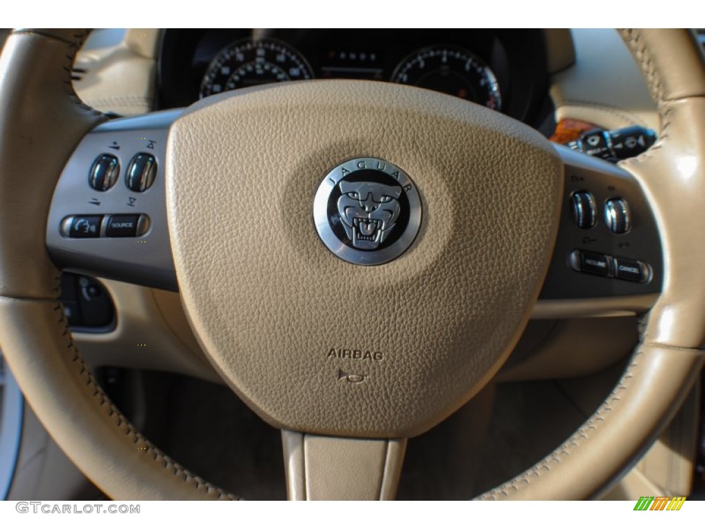 2010 XK XKR Coupe - Porcelain White / Caramel photo #22