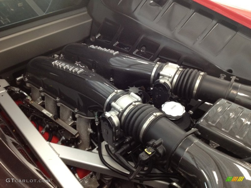 2009 Ferrari F430 Scuderia Coupe Engine Photos