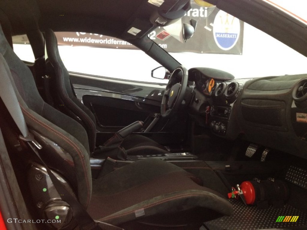 Black Interior 2009 Ferrari F430 Scuderia Coupe Photo #72463558