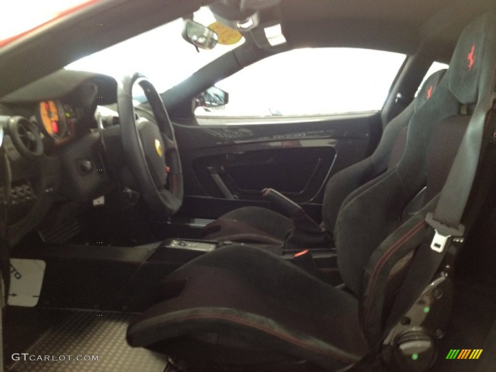 Black Interior 2009 Ferrari F430 Scuderia Coupe Photo #72463600