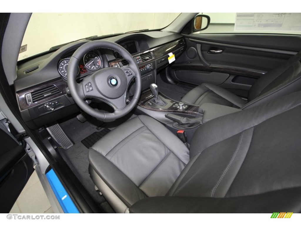 2013 3 Series 328i Coupe - Titanium Silver Metallic / Black photo #11