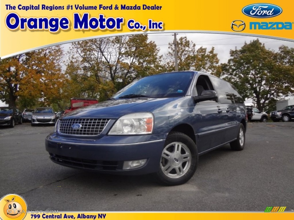 2006 Freestar SEL - Norsea Blue Metallic / Flint Grey photo #1