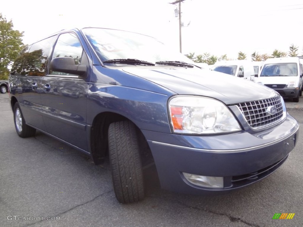2006 Freestar SEL - Norsea Blue Metallic / Flint Grey photo #3