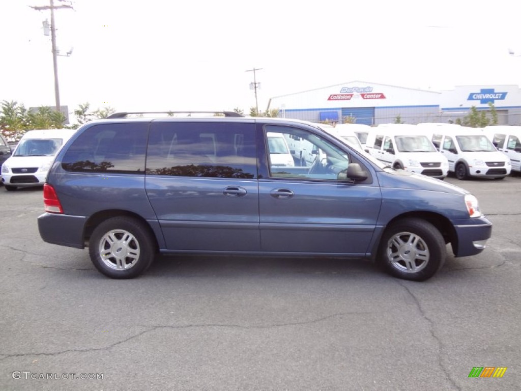 2006 Freestar SEL - Norsea Blue Metallic / Flint Grey photo #4