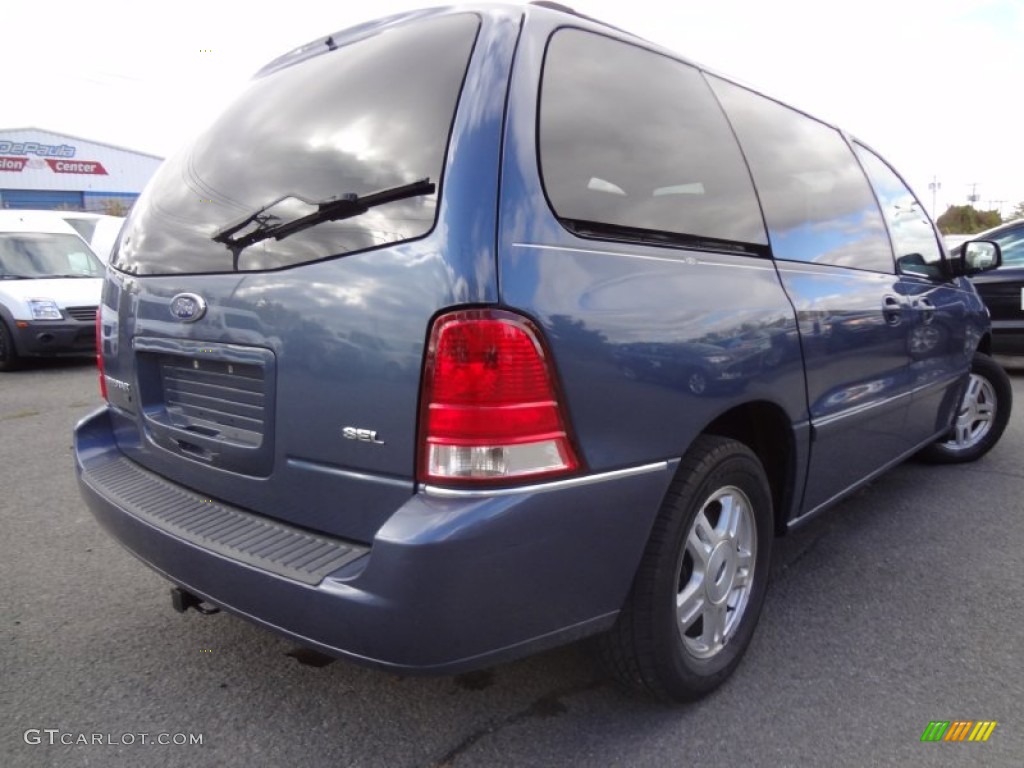 2006 Freestar SEL - Norsea Blue Metallic / Flint Grey photo #5