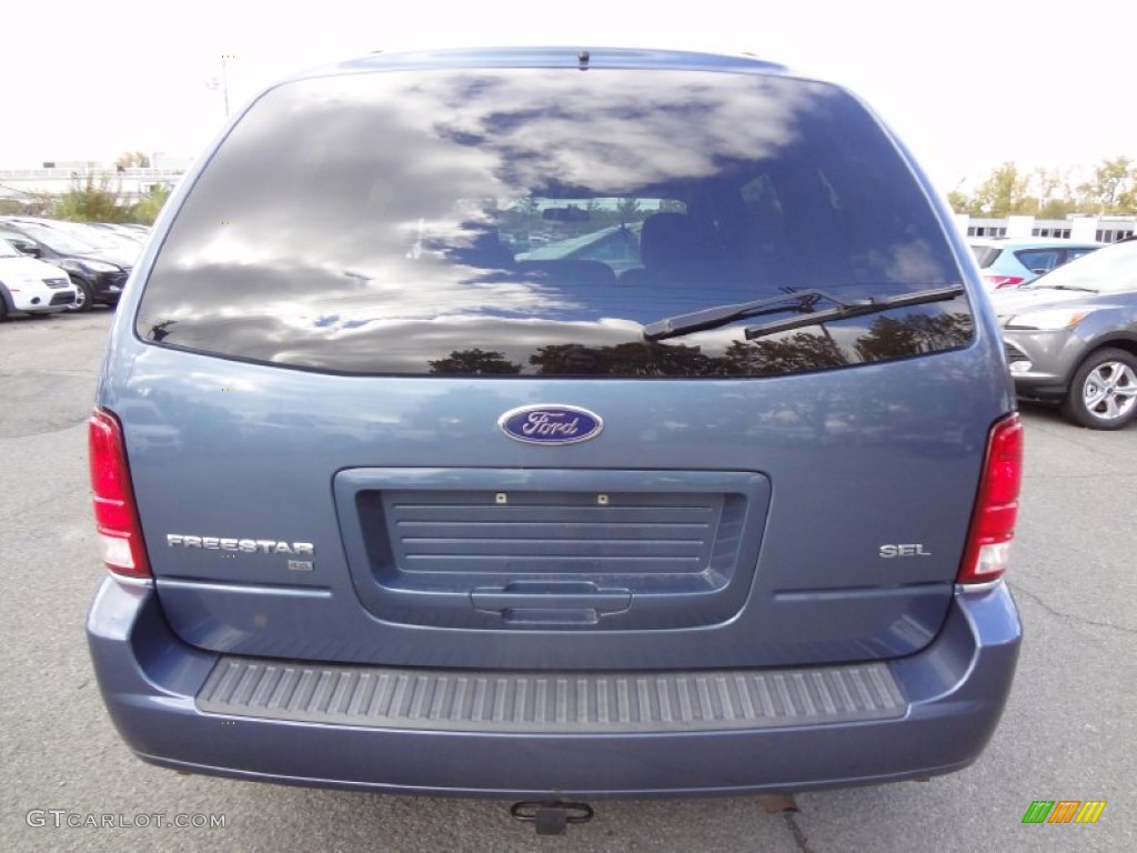 2006 Freestar SEL - Norsea Blue Metallic / Flint Grey photo #6