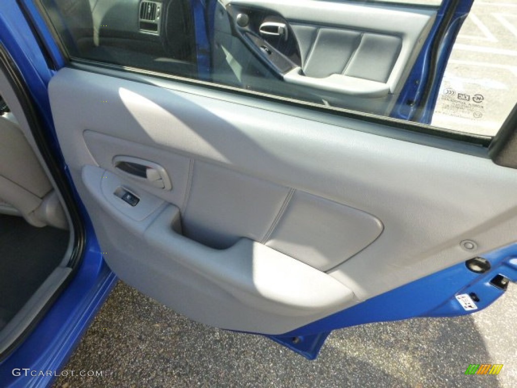 2004 Elantra GT Hatchback - Tidal Wave Blue / Dark Gray photo #14