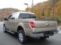 2013 Pale Adobe Metallic Ford F150 Lariat SuperCrew 4x4  photo #6