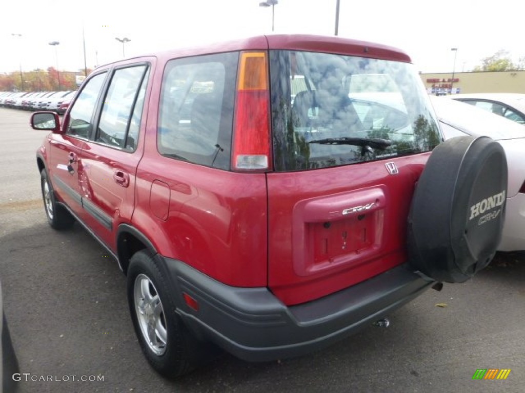 1999 CR-V EX 4WD - Milano Red / Charcoal photo #4