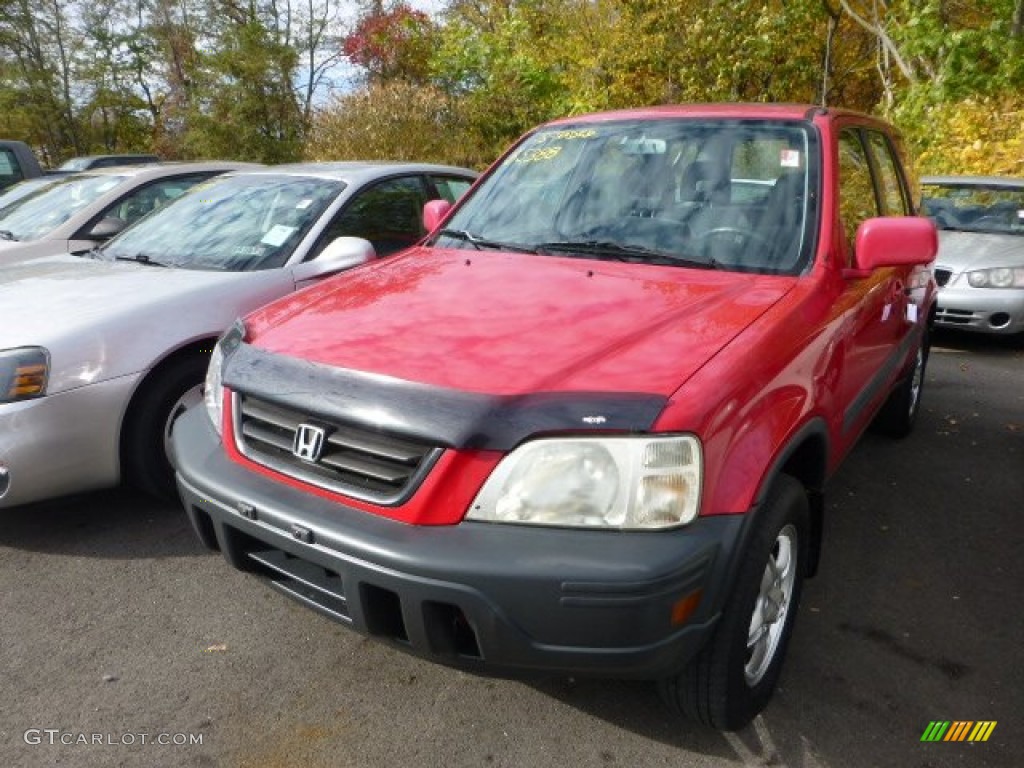 1999 CR-V EX 4WD - Milano Red / Charcoal photo #5