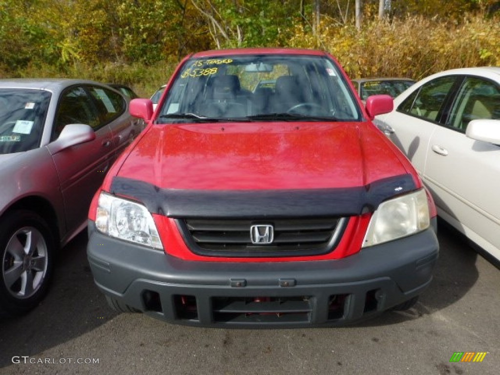 1999 CR-V EX 4WD - Milano Red / Charcoal photo #6