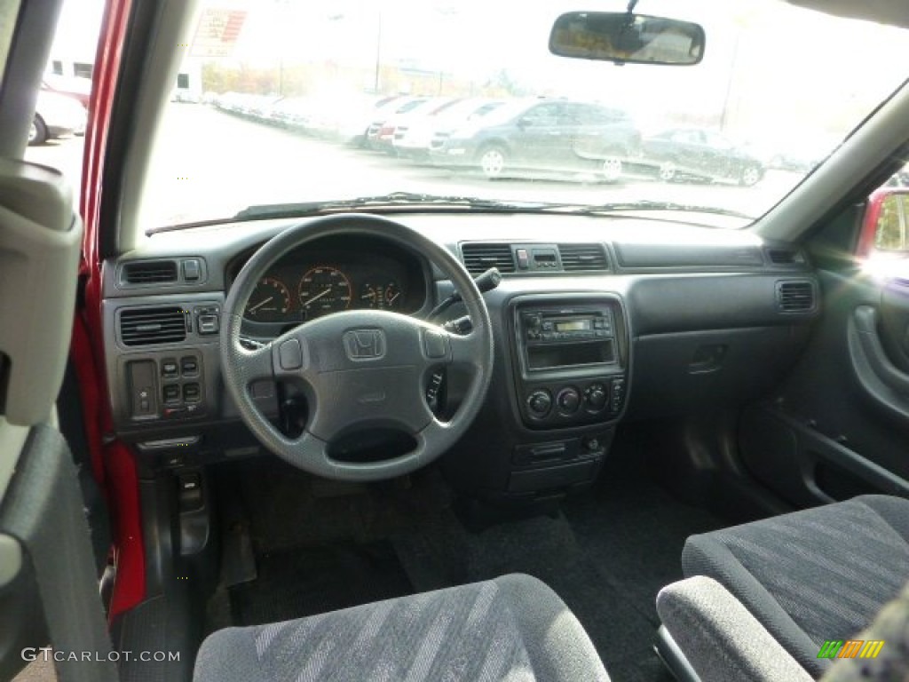 1999 CR-V EX 4WD - Milano Red / Charcoal photo #10