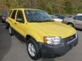 2003 Chrome Yellow Metallic Ford Escape XLT V6 #72397878