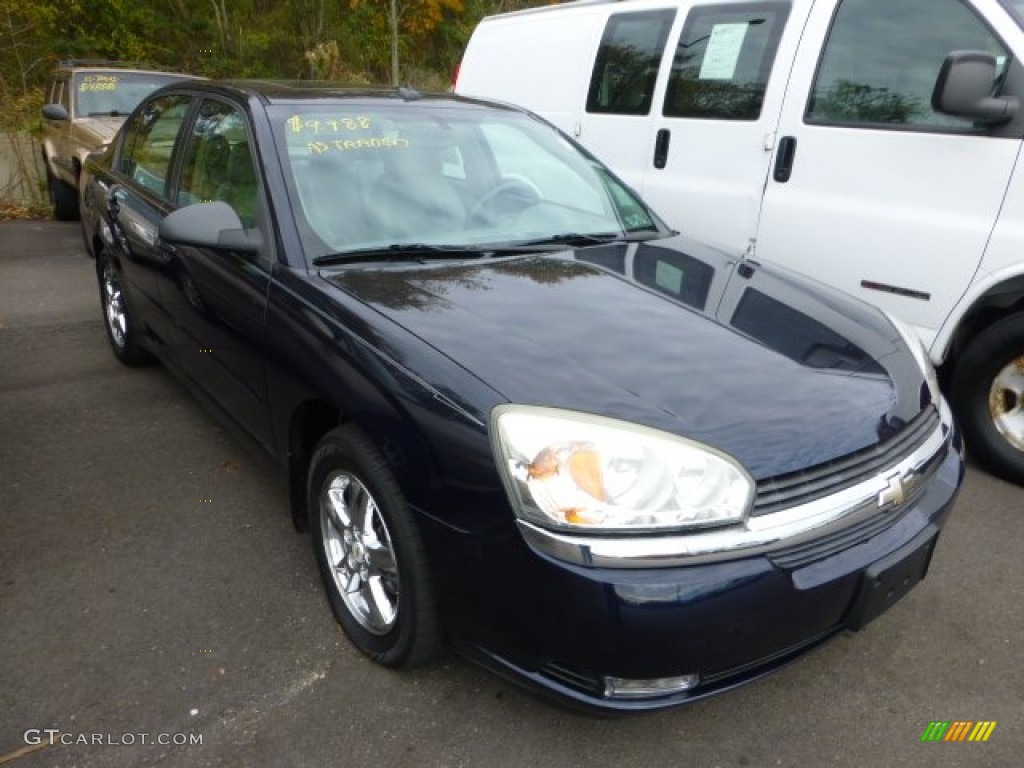 2005 Malibu LT V6 Sedan - Dark Blue Metallic / Gray photo #1