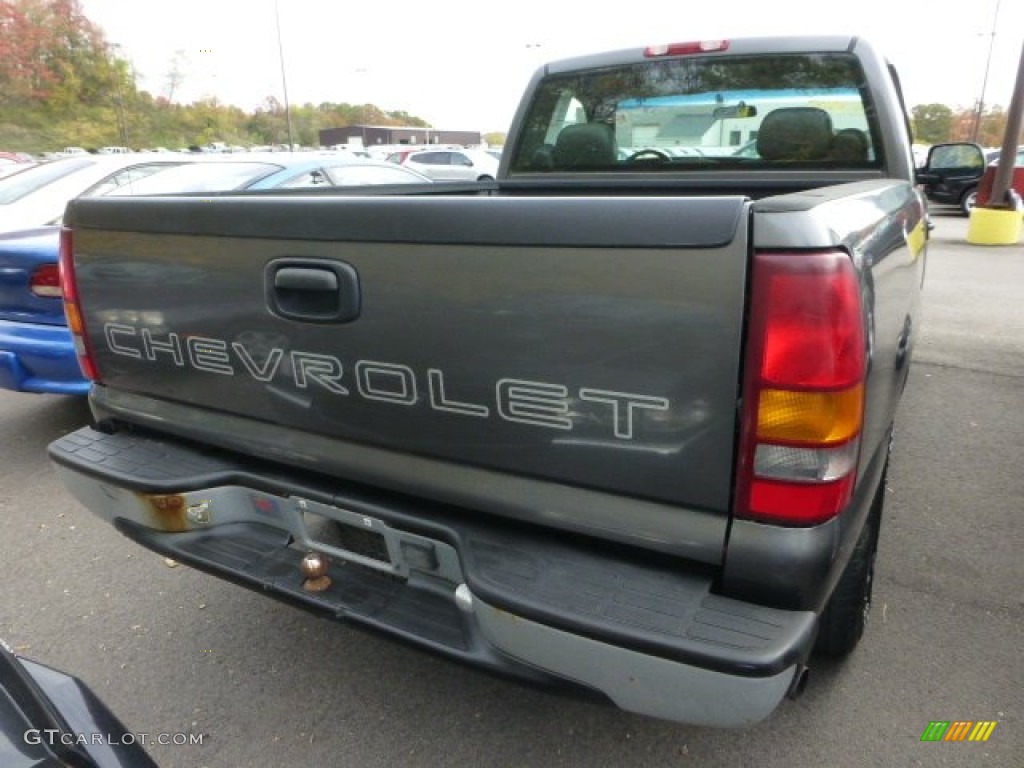 1999 Silverado 1500 Regular Cab - Medium Charcoal Gray Metallic / Graphite photo #2