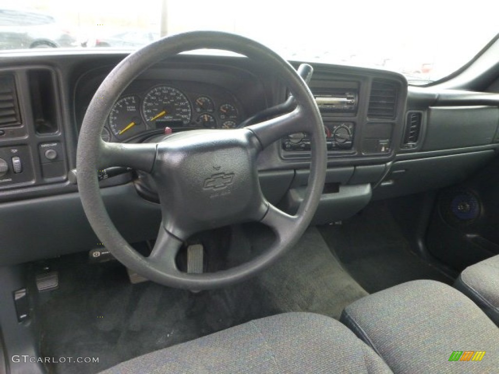 1999 Chevrolet Silverado 1500 Regular Cab Graphite Dashboard Photo #72468057