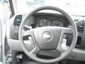 Dark Titanium 2013 Chevrolet Silverado 1500 Work Truck Regular Cab 4x4 Steering Wheel