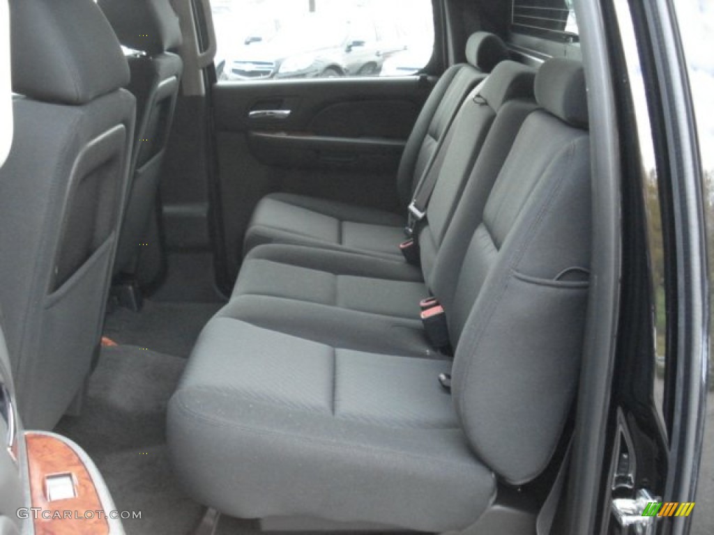 2013 Chevrolet Avalanche LS 4x4 Black Diamond Edition Rear Seat Photo #72468545