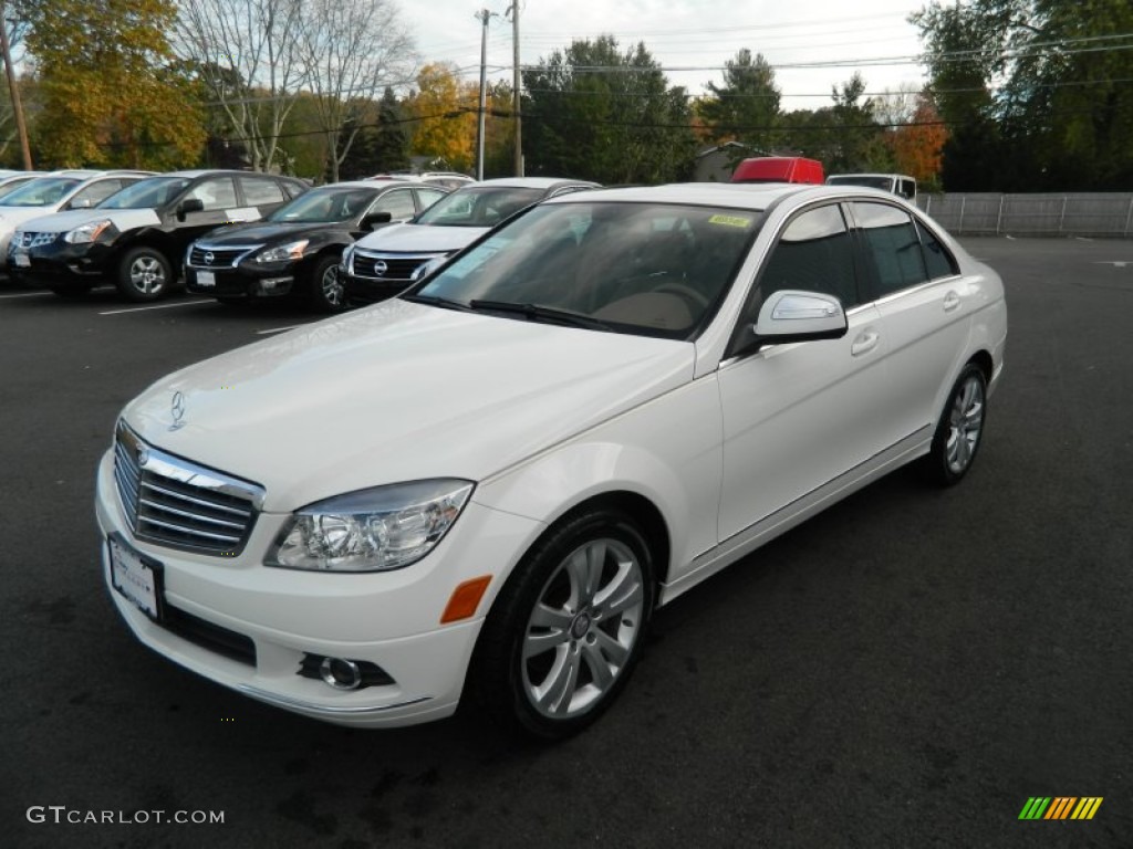 Arctic White 2008 Mercedes-Benz C 300 4Matic Luxury Exterior Photo #72470519