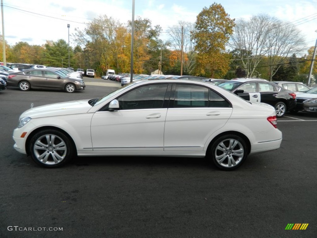 Arctic White 2008 Mercedes-Benz C 300 4Matic Luxury Exterior Photo #72470545