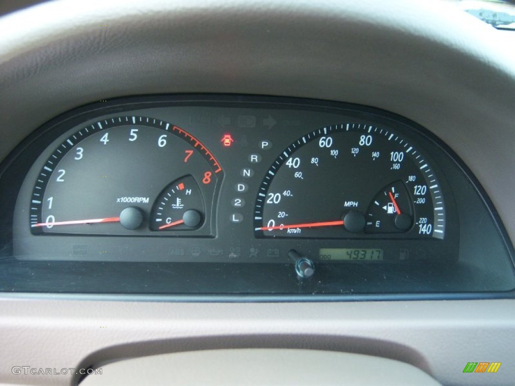 2004 Toyota Camry LE Gauges Photo #72471161