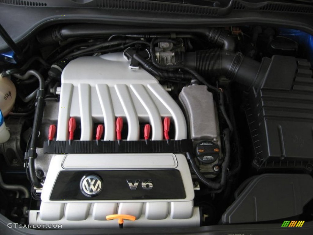 2008 Volkswagen R32 Standard R32 Model 3.2 Liter DOHC 24 Valve VVT VR6 Engine Photo #72471583