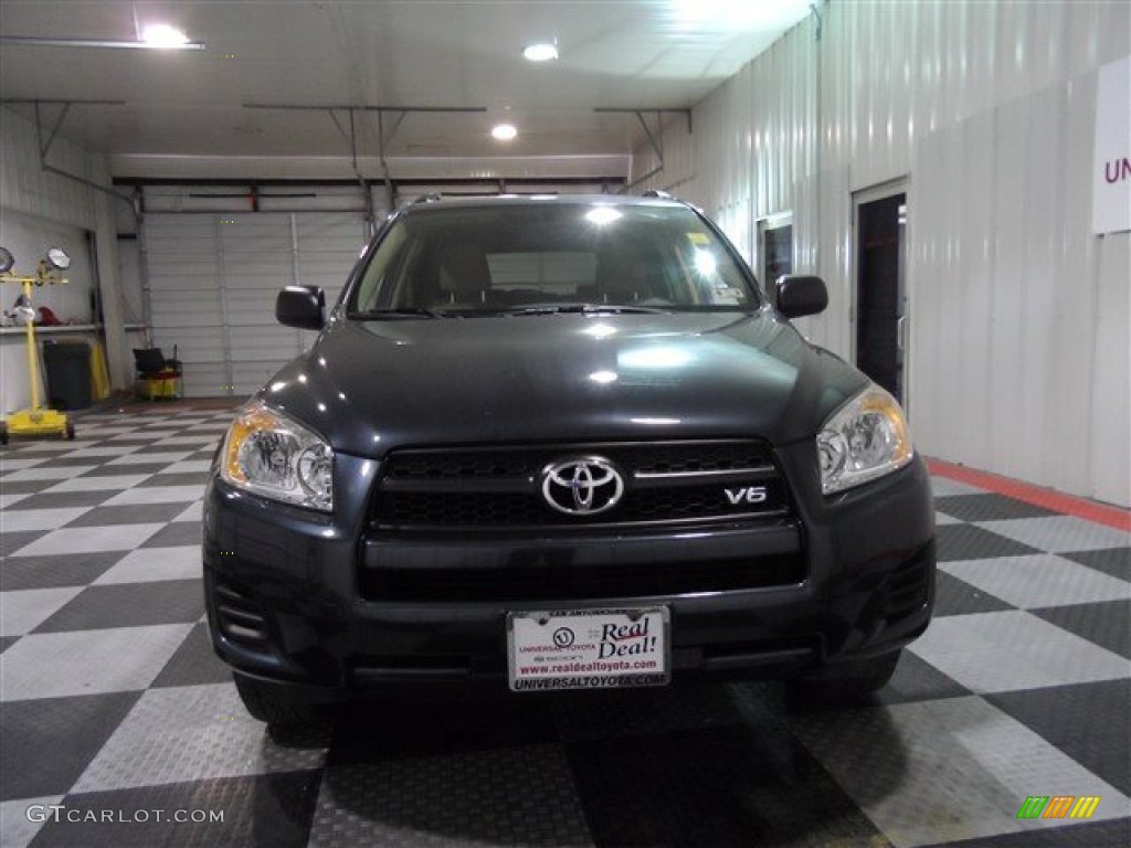 2010 RAV4 V6 - Black Forest Pearl / Sand Beige photo #2