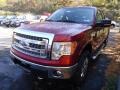 2013 Ruby Red Metallic Ford F150 XLT SuperCab 4x4  photo #5