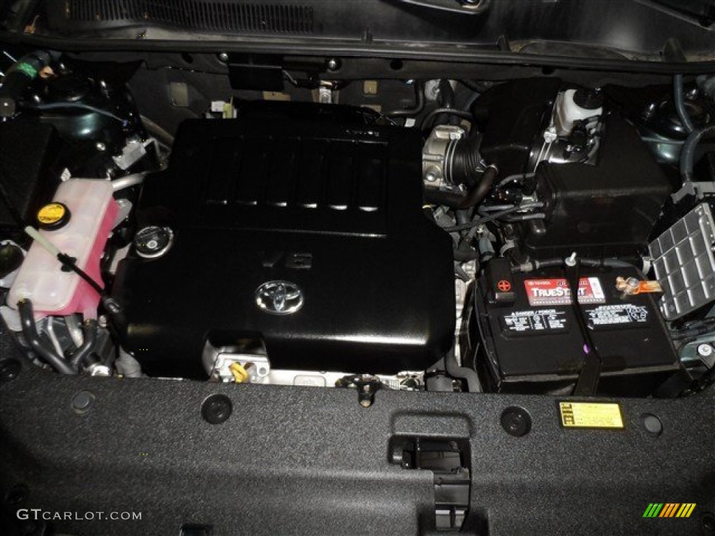 2010 RAV4 V6 - Black Forest Pearl / Sand Beige photo #21