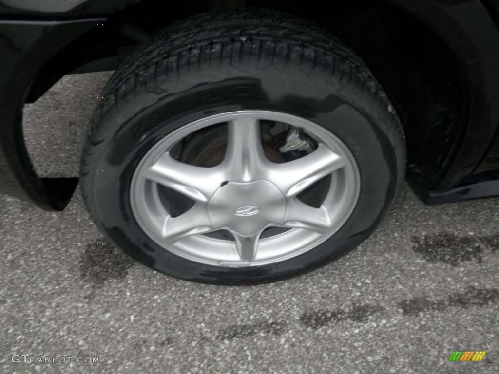 2002 Alero GL Sedan - Onyx Black / Pewter photo #19