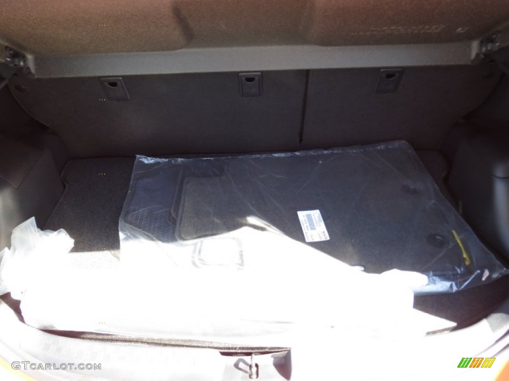 2012 Prius c Hybrid Two - Habanero / Light Blue Gray/Black photo #21