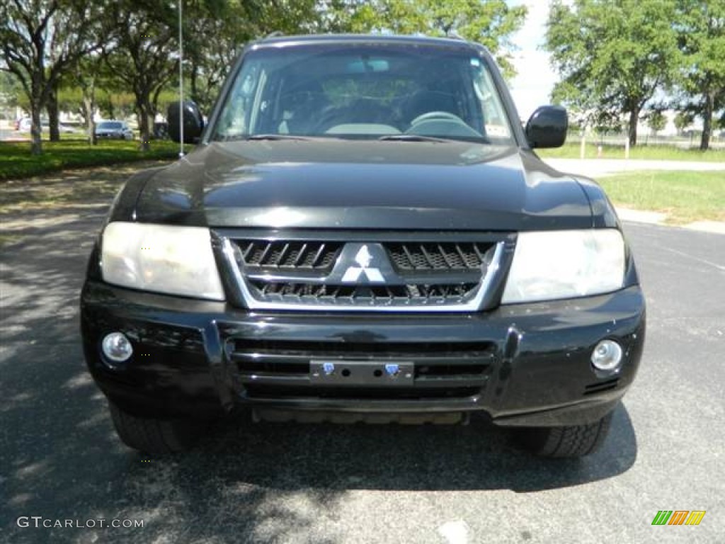 2003 Montero Limited 4x4 - Solano Black Pearl / Charcoal photo #2