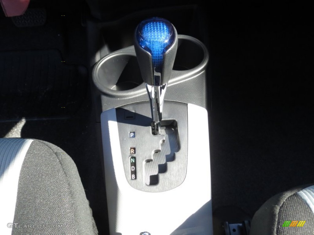 2012 Prius c Hybrid Two - Habanero / Light Blue Gray/Black photo #29