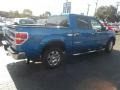 2009 Blue Flame Metallic Ford F150 XLT SuperCrew  photo #3