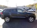 2013 Brilliant Black Crystal Pearl Jeep Grand Cherokee Overland 4x4  photo #7