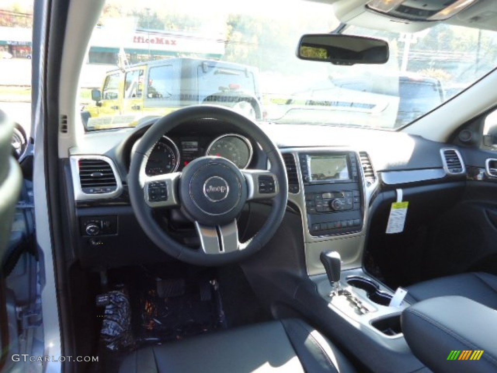 2013 Grand Cherokee Laredo X Package 4x4 - Winter Chill Pearl / Black photo #12