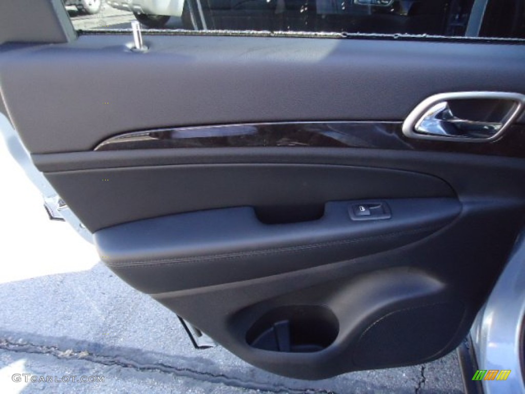 2013 Grand Cherokee Laredo X Package 4x4 - Winter Chill Pearl / Black photo #13