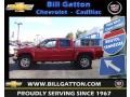 2010 Cardinal Red Metallic Chevrolet Colorado LT Crew Cab  photo #1