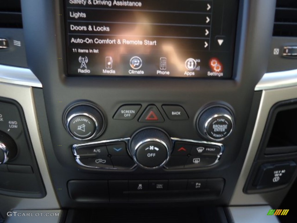 2013 Ram 1500 Big Horn Quad Cab 4x4 Controls Photo #72475570