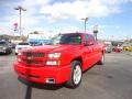 2004 Victory Red Chevrolet Silverado 1500 SS Extended Cab AWD  photo #2