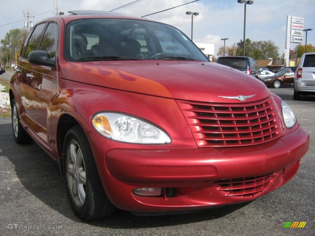 2003 PT Cruiser Limited - Inferno Red Pearl / Dark Slate Gray photo #1