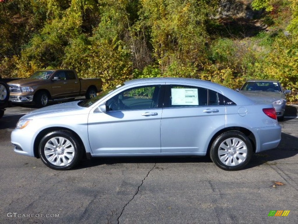 Crystal Blue Pearl 2013 Chrysler 200 LX Sedan Exterior Photo #72476071